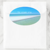 写真シール 楕円形シール (バッグ)