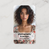 写真スキャンQR 名刺 (正面)