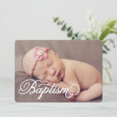 写真スクリプト全体|洗礼招待状 招待状 (スタンド正面)