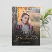 写真スクリプト RN 看護学卒業発表 招待状 (スタンド正面)