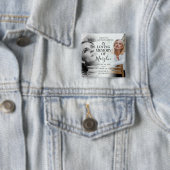 写真スタイリッシュの前後の葬儀 缶バッジ (インサイチュ)