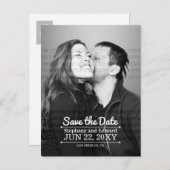 写真スタイリッシュポストカードの保存 案内ポストカード (正面/裏面)