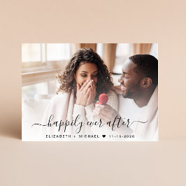 写真スタイリッシュQRコードクリー結婚ム セーブザデート