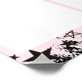 写真スタイルリストの従業員（月の認識） ポスター (角)