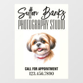 写真スタジオ ウィンドウサイン (シート)