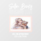 写真スタジオ ウィンドウサイン (シート)