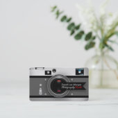 写真スタジオ 名刺 (スタンド正面)