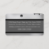 写真スタジオ 名刺 (裏面)