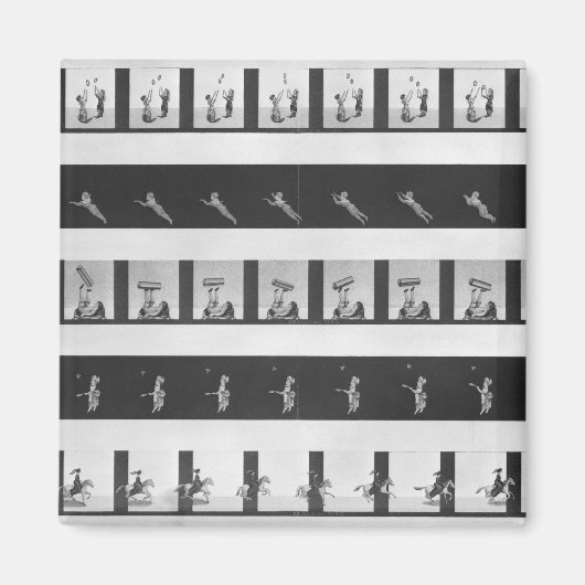 写真ストリップprxinoscope マグネット (正面)