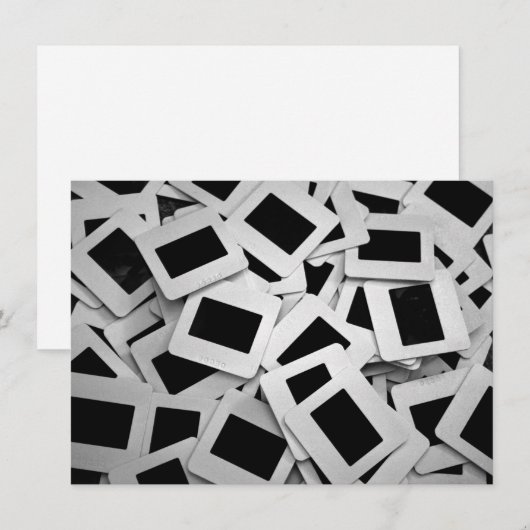 写真スライドのカード (正面/裏面)