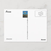 写真ズオブアリゾナはがき ポストカード (裏面)