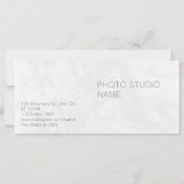 写真セッション、ミニマスティック写真撮影ギフトカード、 (裏面)