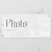 写真セッション、ミニマスティック写真撮影ギフトカード、 (正面)