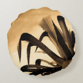 写真セピアアロエ工場 ラウンドクッション (裏面)