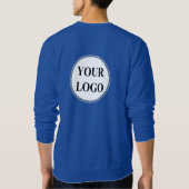 写真セーター写真ロゴの追加フード付きスウェットシャツ スウェットシャツ (裏面)