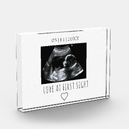  写真ソノグラムギフトベビー超音波フォトブロック フォトブロック