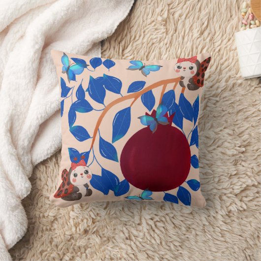 写真タイル クッション (ブランケット)