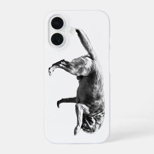 写真チャーム iPhone 16ケース (裏面)