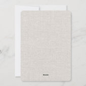 写真テキサス州感動のお知らせハッピーホリデー シーズンカード (裏面)