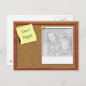 写真テンプレートしない ポストカード (正面/裏面)