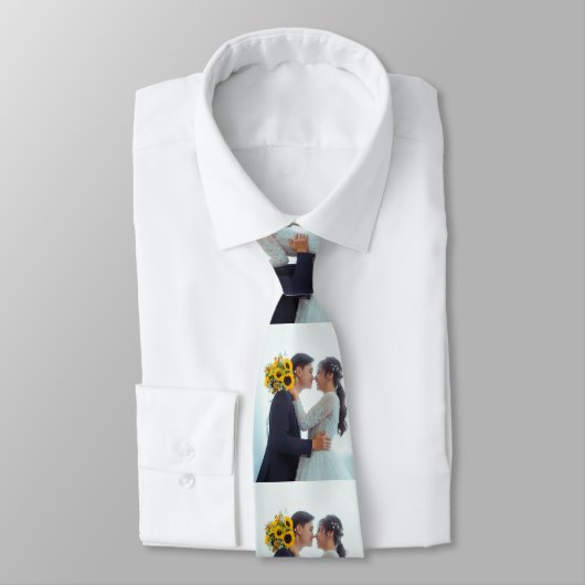写真テンプレートのアップ結婚ロード ネクタイ (タイ)