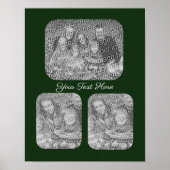 写真テンプレートの照合順序の追加 ポスター (正面)