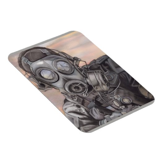 写真テンプレートまたは黙示録の戦士フリグ マグネット (右側)