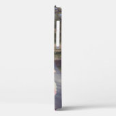 写真テンプレートカスタム2縦写真名ピンク Case-Mate iPhoneケース (裏面 / 左)