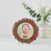 写真テンプレートクリスマスラブ&笑いカード シーズンカード (スタンド正面)