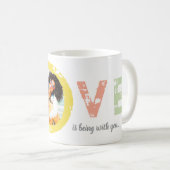 写真テンプレートユニークラブ コーヒーマグカップ (正面右)