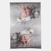 写真テンプレート愛おばあちゃんキッチンタオル キッチンタオル (縦)