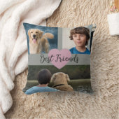 写真テンプレート最高のフレンズペット クッション (ブランケット)