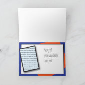 写真テンプレート父の日札 カード (内部)