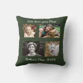 写真テンプレート用ピローギフトパパ クッション (裏面)