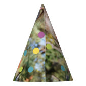 写真テンプレート誕生日年 パーティーハット (裏面)