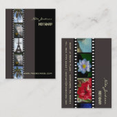 写真テンプレート 名刺 (正面/裏面)