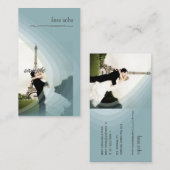 写真テンプレート、独自の 名刺 (正面/裏面)