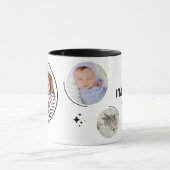 写真テンプレート、私は母だ マグカップ (中央)