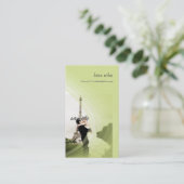 写真テンプレート、自分で追加 名刺 (スタンド正面)