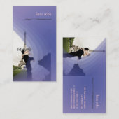 写真テンプレート、自分で追加 名刺 (正面/裏面)