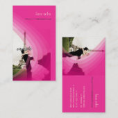 写真テンプレート、自分で追加 名刺 (正面/裏面)