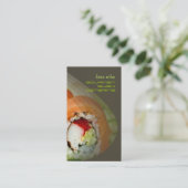 写真テンプレート、自分で追加 名刺 (スタンド正面)