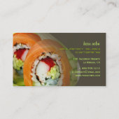 写真テンプレート、自分で追加 名刺 (裏面)