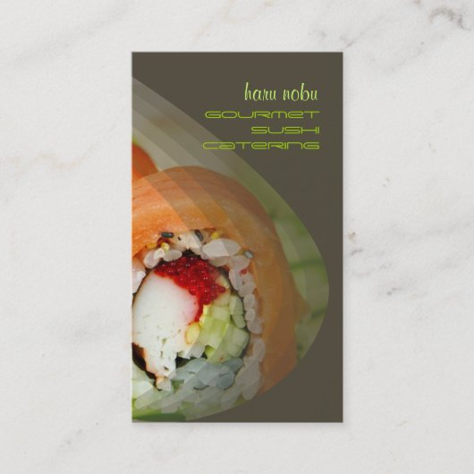 写真テンプレート、自分で追加 名刺 (正面)