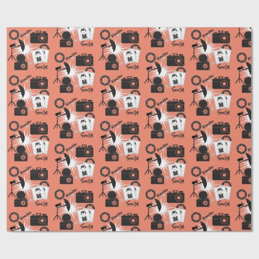 写真テーマおもしろい ラッピングペーパー (フラット)