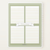 写真デイリープランナーブッダ – HAMbWG プランナー手帳 (裏面)