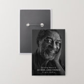 写真トリビュート記念葬祭記念碑 缶バッジ (正面/裏面)