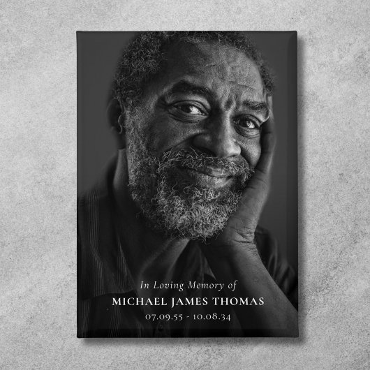 写真トリビュート記念葬祭記念碑 缶バッジ