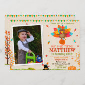 写真トルコ誕生日の招待トルコの招待 招待状 (正面/裏面)