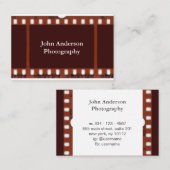 写真ネガ 名刺 (正面/裏面)